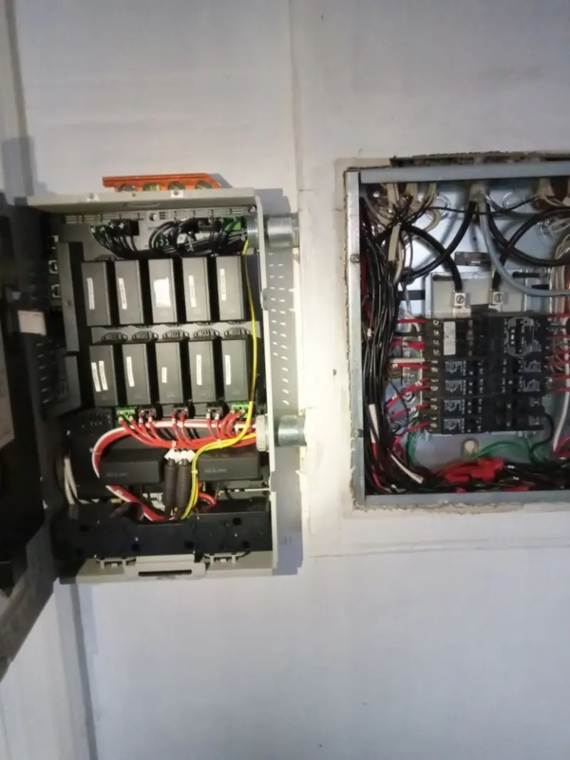 Electrical panel upgrade completed for Electrical Inspection in Coloma